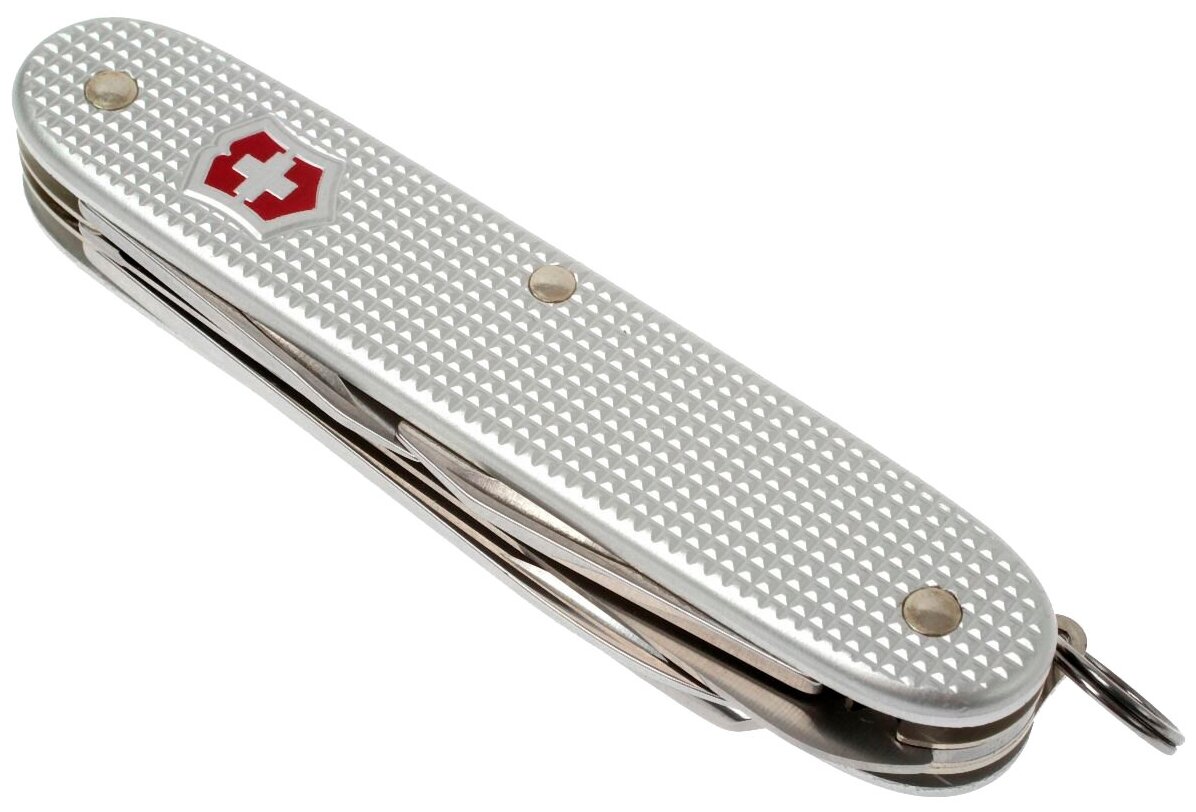 Нож перочинный Victorinox Farmer Alox (0.8241.26) 93мм 9функций серебристый карт.коробка - фото №3