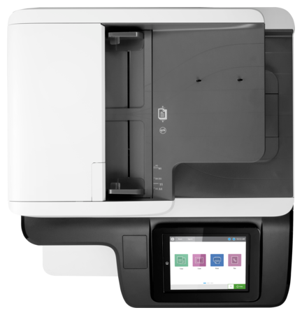 МФУ лазерное HP Color LaserJet Enterprise Flow M776z, цветн., A3, белый