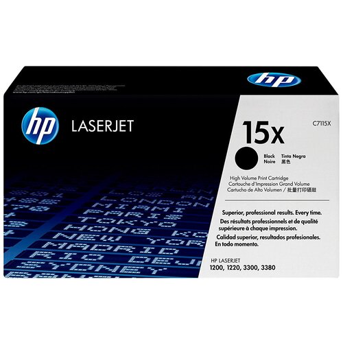 Картридж HP C7115X, 3500 стр, черный