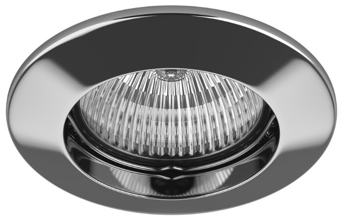 011044 Светильник LEGA 11 FIX MR11/HP11 хром (в комплекте) - фотография № 1
