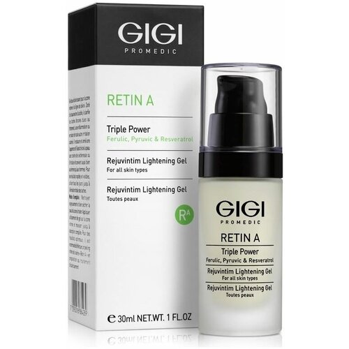 GIGI Retin A Rejuvintim Lightening Gel Гель отбеливающий для интимных зон, 30 мл