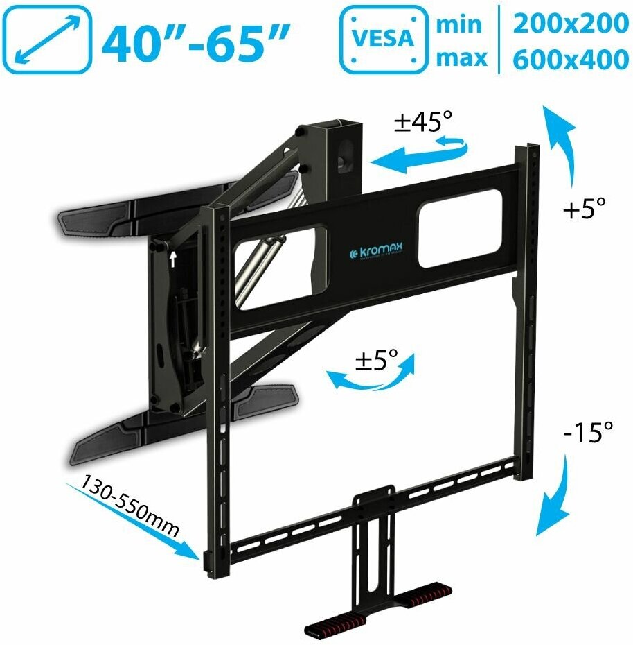  Kromax ATLANTIS-99 40"-65" max 35 VESA 600x400    ..