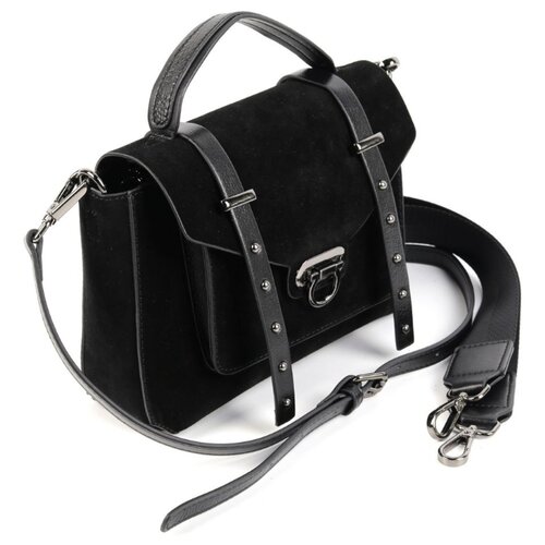 фото Женская кожаная сумка decorattra 9902-2 блек decoratta