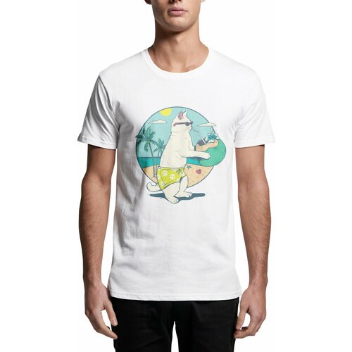 фото Футболка print it!, размер s, белый