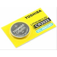 Батарейка литиевая Toshiba CR2025 Lithium BL1, 1 шт