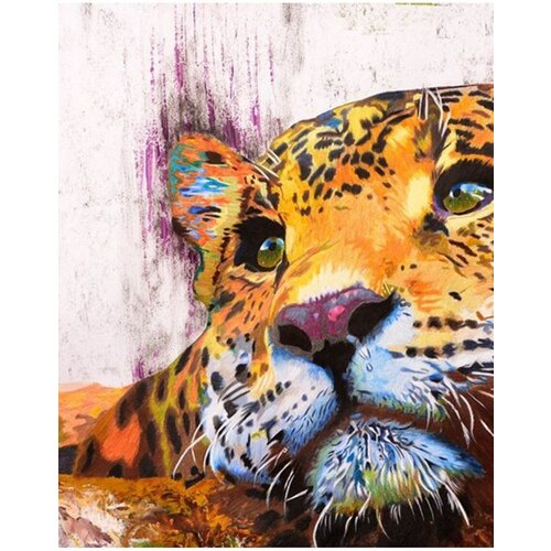 Картина по номерам Мечтающий леопард 40х50 см Art Hobby Home