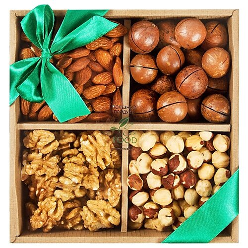 фото Подарочный набор из орехов 700 гр eco food полезный продукт