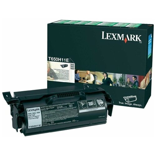 Картридж Lexmark X651H11E, 25000 стр, черный картридж lexmark t650h11e 25000 стр черный