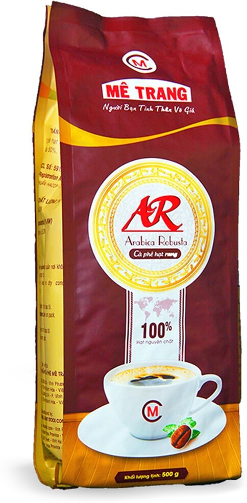 Кофе в зернах Me Trang Арабика/Робуста AR (Arabica/Robusta - AR) 500 г