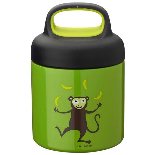 Термос для еды CARL OSCAR LunchJar™ Monkey лайм, 0.3л