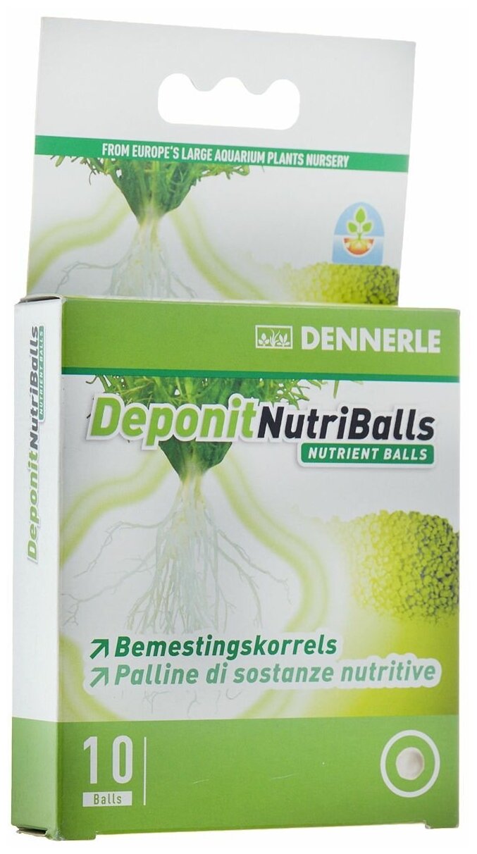 Dennerle Deponit NutriBalls удобрение для растений, 10 шт. - фотография № 1