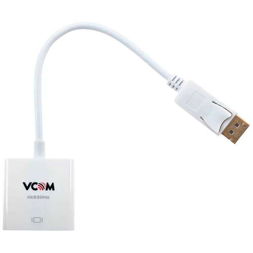 кабель переходник vcom hdmi m Переходник DisplayPort (M) - HDMI (F), VCOM (CG601-4K3)