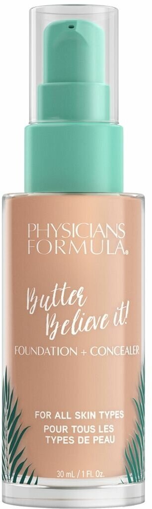 PHYSICIANS FORMULA Тональный крем-корректор Butter Believe It! Foundation + Concealer, тон светлый