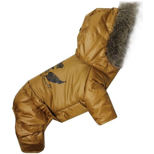 Зимний комбинезон для собак мех 