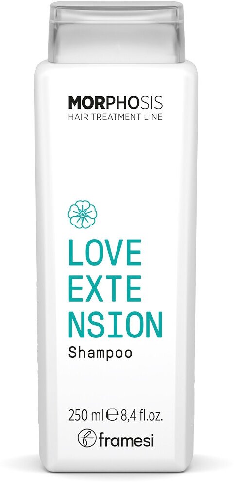 Шампунь для наращиваемых волос MORPHOSIS LOVE EXTENTION SHAMPOO, 250 мл