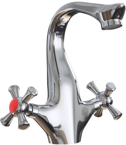 Смеситель для умывальника 1/2 кер. MIXLINE ML10-04 (без подводки)