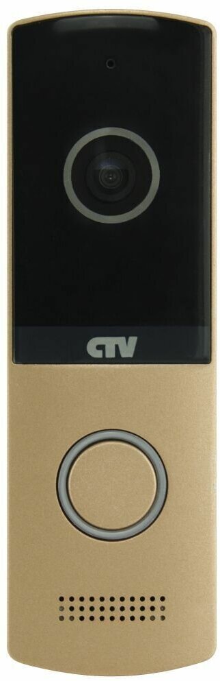 CTV-D4003NG (шампань) вызывная панель Full HD мультиформатная для видеодомофонов с углом обзора 115
