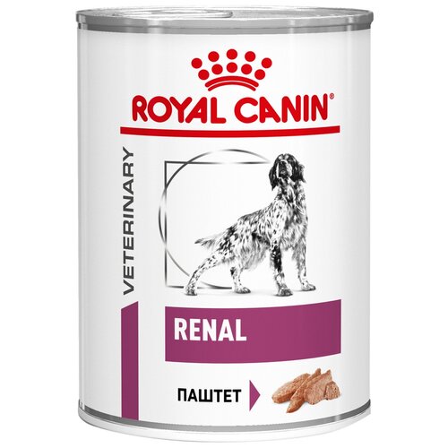 Влажный корм для собак Royal Canin Renal при заболеваниях почек 1 уп. х 1 шт. х 410 г