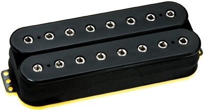 DIMARZIO D ACTIVATOR 8 NECK DP819BK звукосниматель для восьмиструнной электрогитары, хамбакер, цвет чёрный, количество выводов - 4, магнит Ceramic, вы