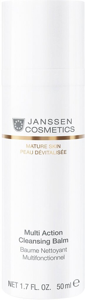 Janssen Cosmetics Mature Skin Multi action Cleansing Balm - Мультифункциональный бальзам для очищения и регенерации кожи 4 в 1 50 мл