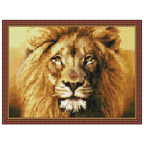 Алмазная вышивка ВанГогВоМне Портрет льва, 40x30