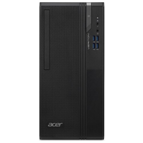 фото Настольный компьютер acer veriton es2740g (dt.vt8er.009) mini-tower/intel core i3-10100/8 гб/256 гб ssd+1 тб hdd/intel uhd graphics 630/endless os черный