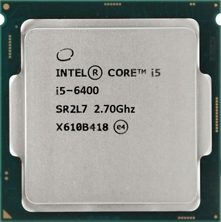 Процессор Intel Core i5-6400 LGA1151, 4 x 2700 МГц, OEM