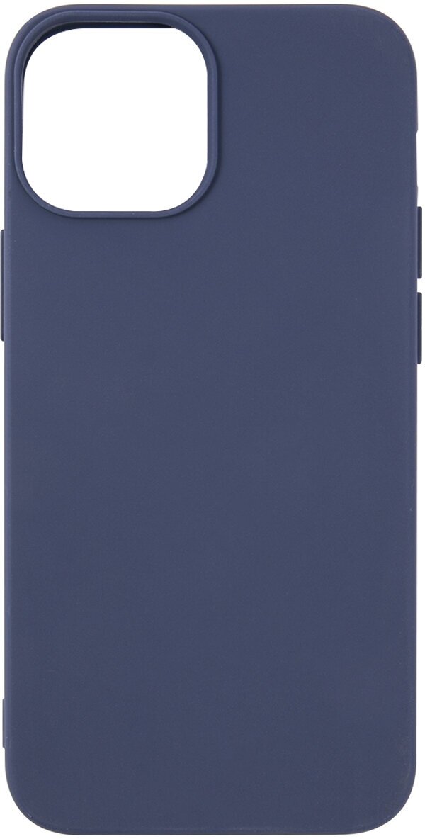Защитный чехол на iPhone 13 mini/Накладка на Apple/Бампер для Айфон 13 мини/Защита от царапин для смартфона/Case/Силиконовый чехол накладка синий