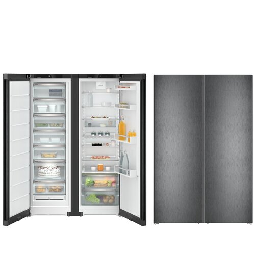 холодильник side by side liebherr xrfsf 5220 20 001 серебристый Liebherr XRFbd 5220