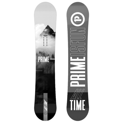 фото Сноуборд prime snowboards all time (20-21) серый/черный 160