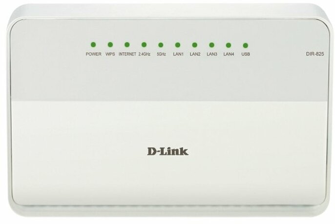 Wi-Fi роутер D-Link DIR-825/RU/R1