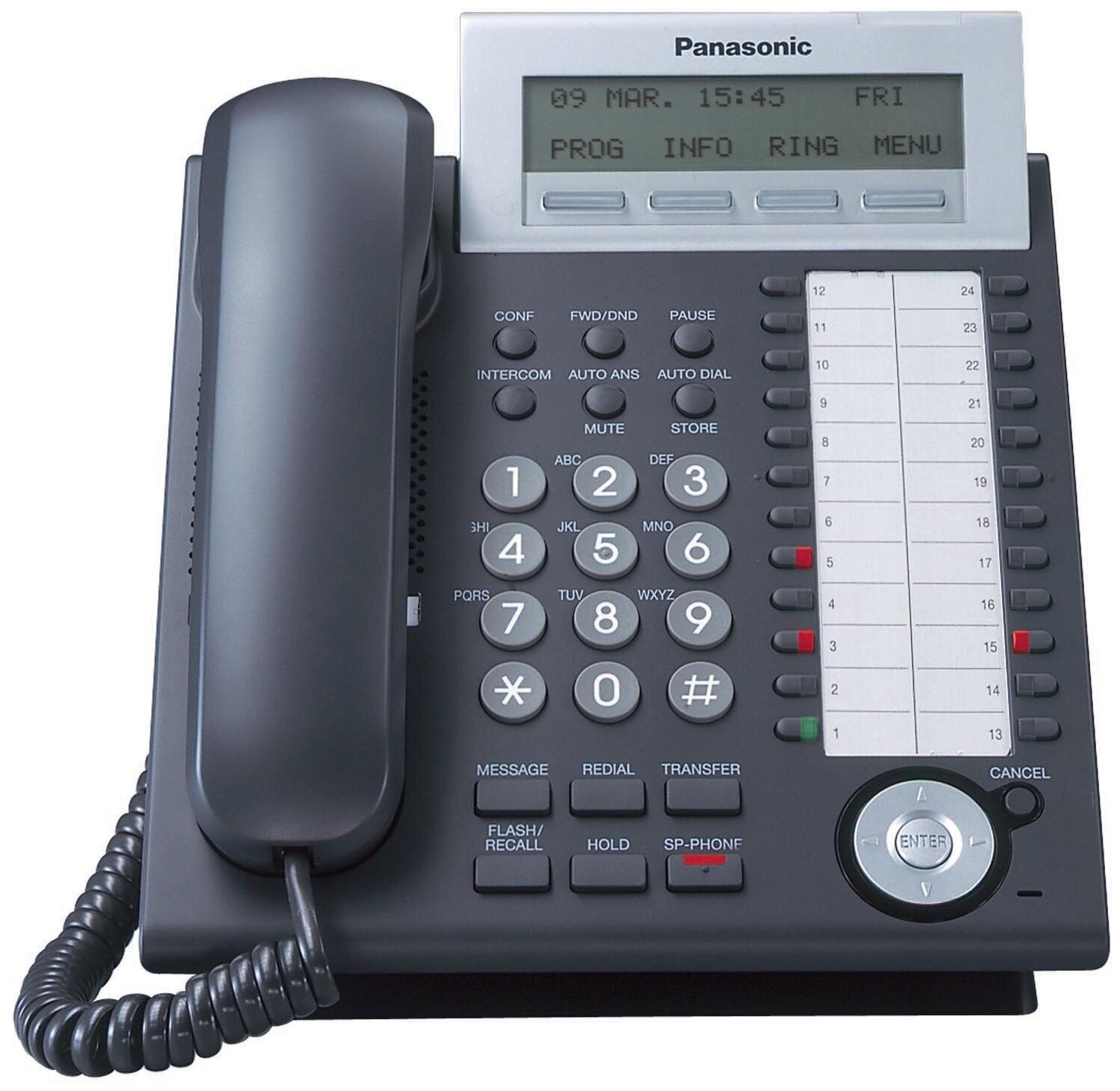 VoIP-телефон Panasonic KX-DT343RU-B