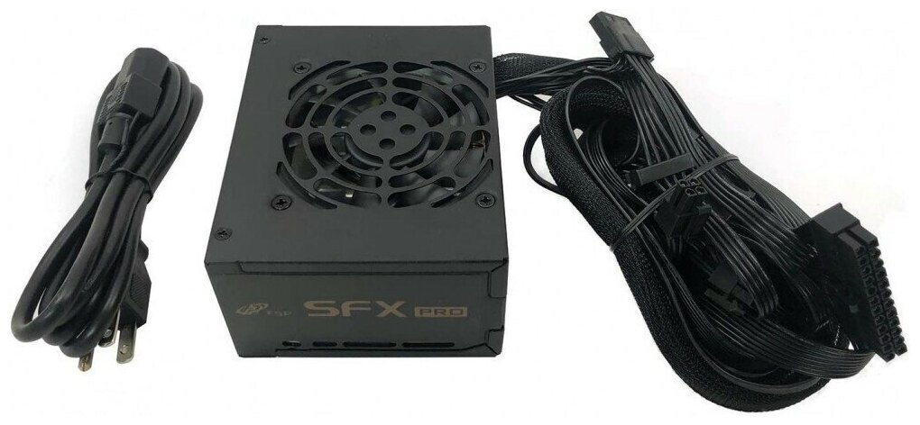 Блок питания SFX FSP 350W 80PLUS Bronze APFC  80mm fan OEM - фото №7