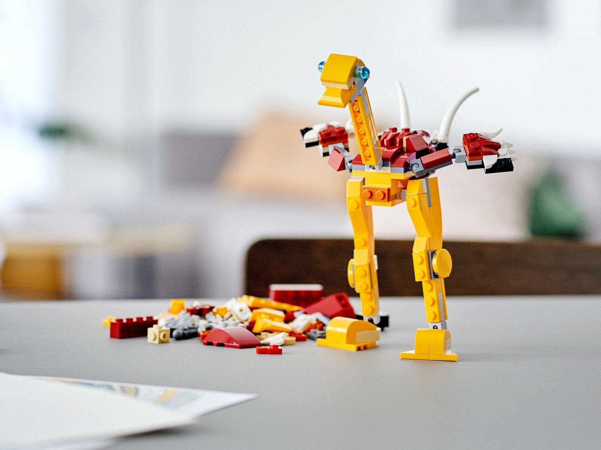 Конструктор LEGO Creator "Дикий лев 3 в 1" 31112 - фото №12