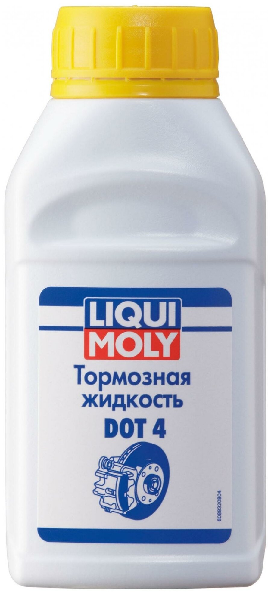 8832 liquimoly торм. жидк. bremsenflussigkeit dot-4 (0,25л)