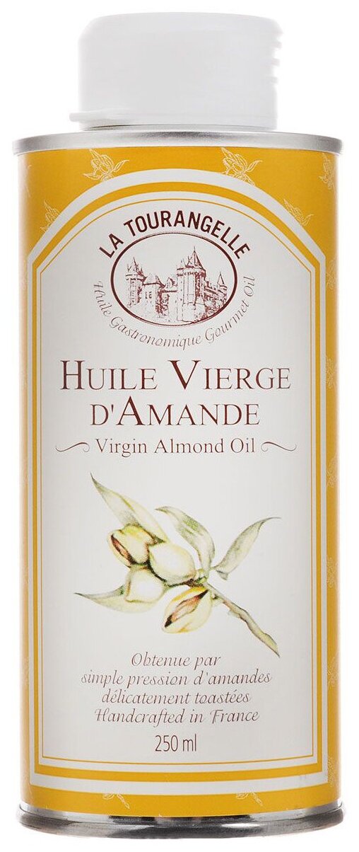 Масло La Tourangelle миндальное нерафинированное "Almond Virgin Oil", 250 мл, 1шт