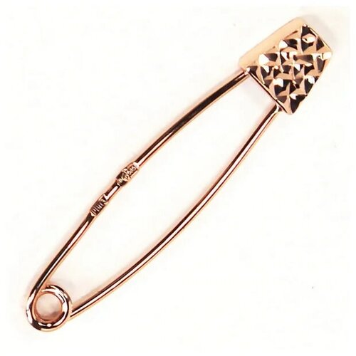 Брошь, красное золото, 585 проба