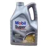 MOBIL SUPER 3000 X1 5W-40 A3/B4, SN/CF Масло моторное (229.3, 502.00/505.00, ll-0) (5л) 150565 - изображение