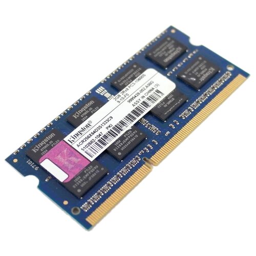 Оперативная память Kingston 2 ГБ DDR3 1333 МГц SODIMM ACR256X64D3S1333C9