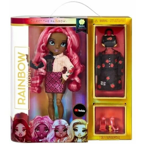 фото Rainbow_high mga entertainment кукла рейнбоу хай дарья розелин (rainbow high series 3 rose - daria roselyn fashion doll)