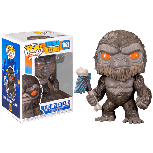 Фигурка Funko POP Kong with Scepter из фильма Godzilla vs Kong 1021 раскраска годзилла против конга godzilla vs king kong лабиринты и задания 52 страницы