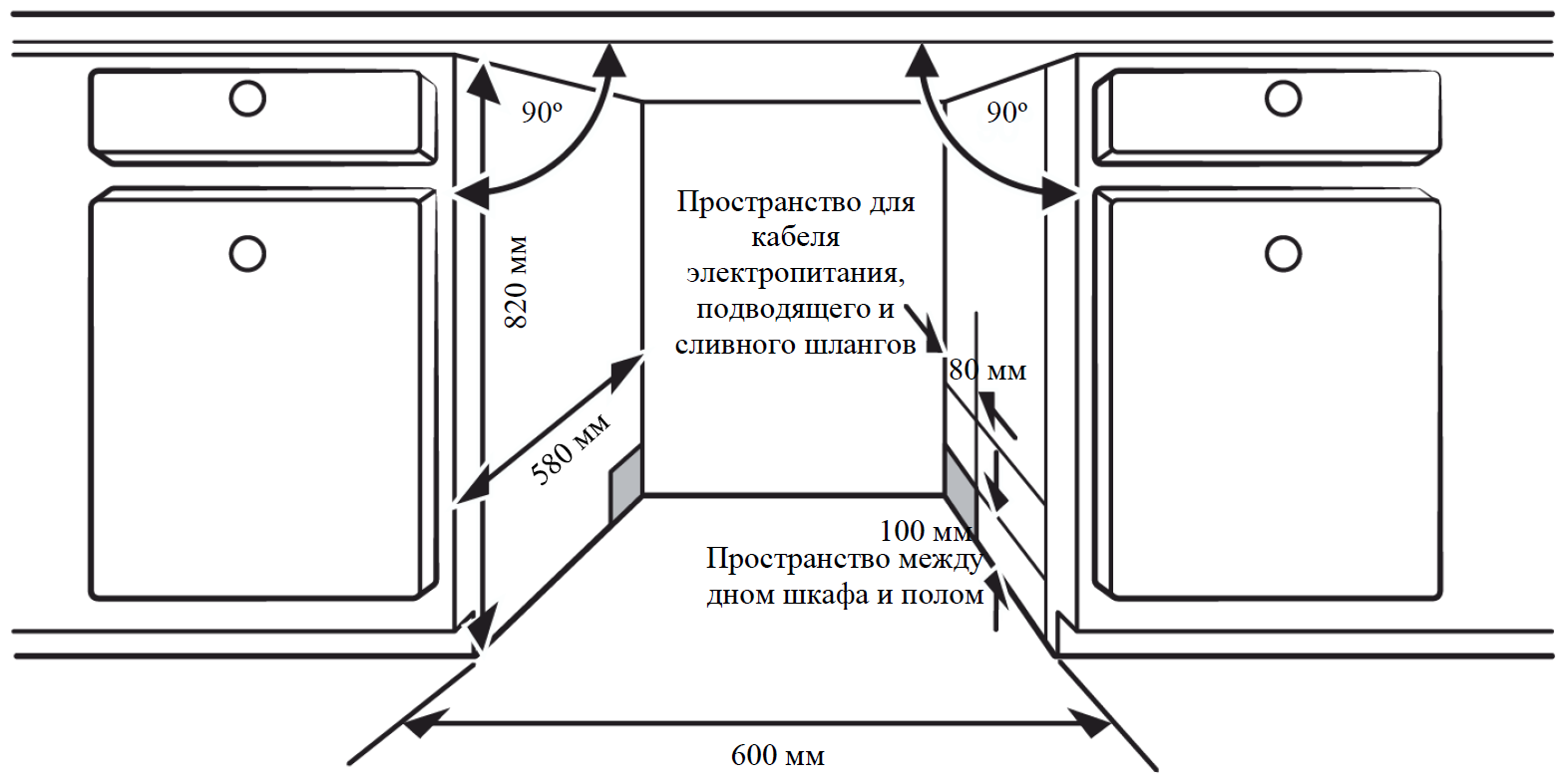 Посудомоечная машина c авто-открыванием Weissgauff BDW 6063 D - фотография № 12