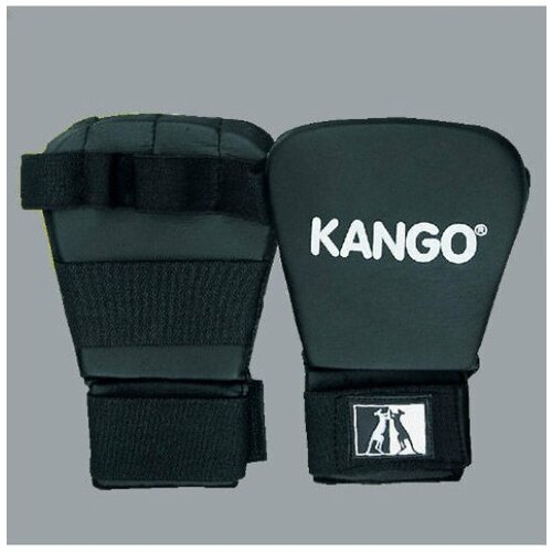 Накладки снарядные Kango Fitness 7703, чёрные, размер L накладки снарядные kango fitness 7703 чёрные размер l