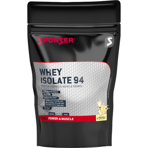 Sponser Whey Isolate 94, Ваниль,1500г whey isolate 94 850 г vanilla ваниль