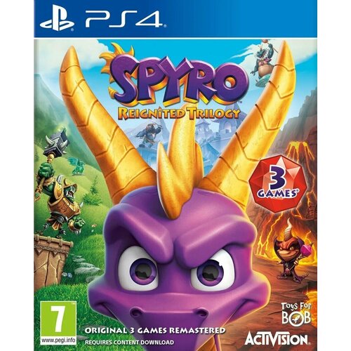 Игра Spyro Reignited Trilogy (PlayStation 4, Английская версия)