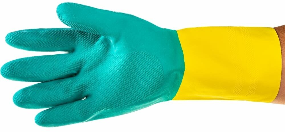 Химостойкие перчатки Ansell AlphaTecBi-Colour