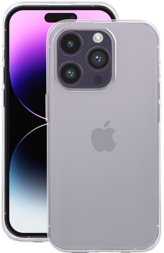 Чехол Gel Case для Apple iPhone 14 Pro (2022), прозрачный, Deppa 88321