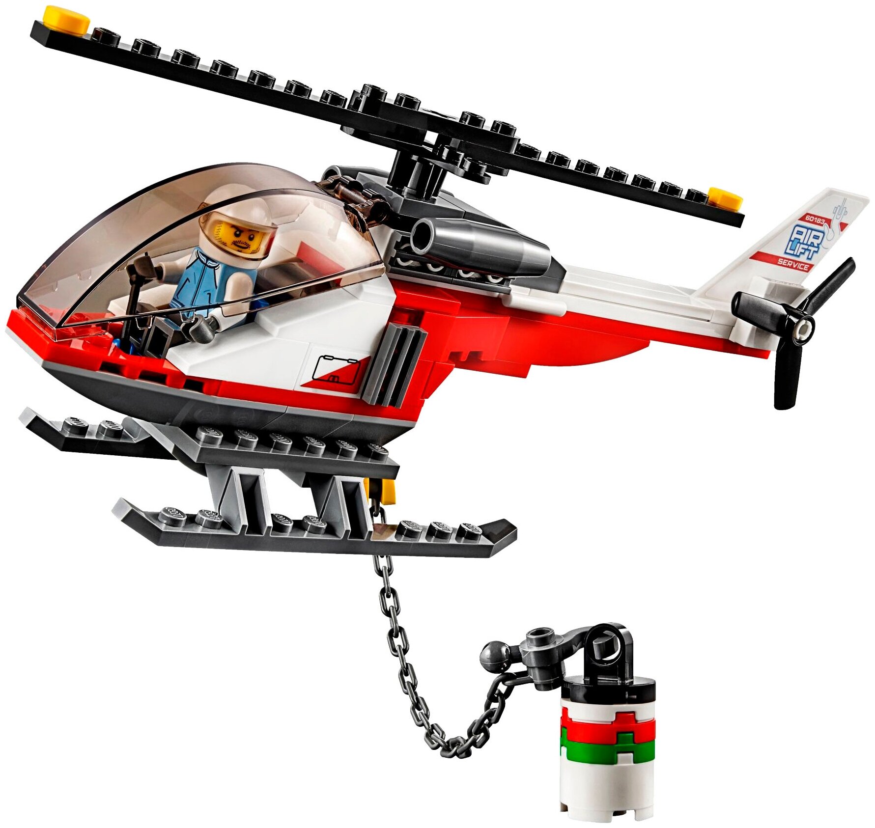 Конструктор LEGO City Great Vehicles Перевозчик вертолета - фото №6