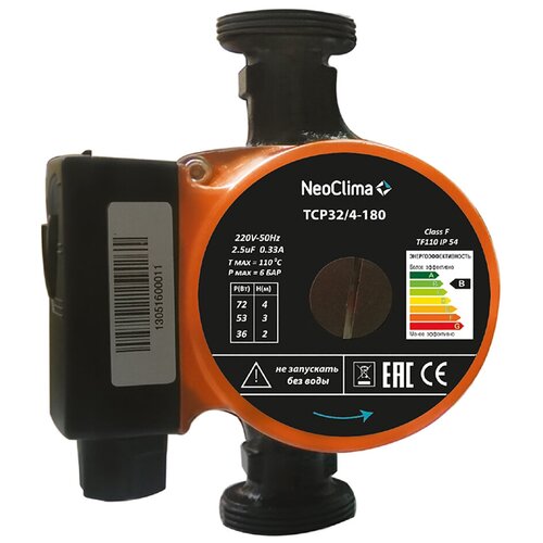 Neoclima TCP 32/4-180 циркуляционный насос