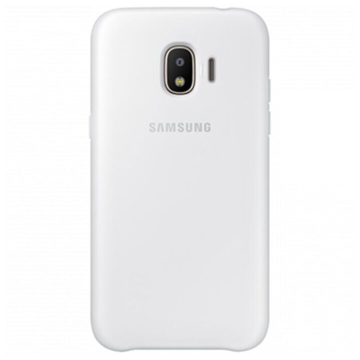 Чехол Samsung Dual Layer Cover для Galaxy J2 (2018) белый